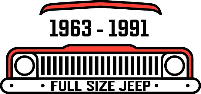 Full Size Jeep Decals