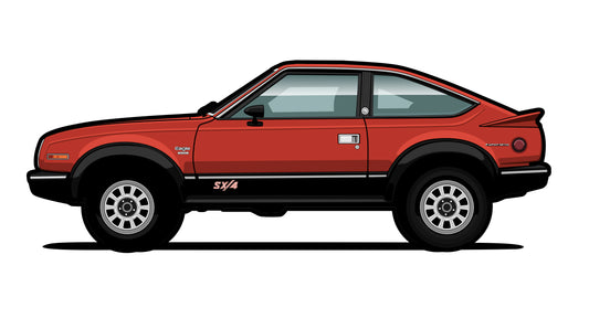 AMC Eagle Wagon & SX4 Decals