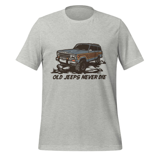 Old Jeeps Never Die Tshirt