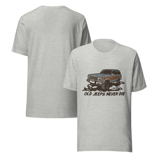 Old Jeeps Never Die Tshirt