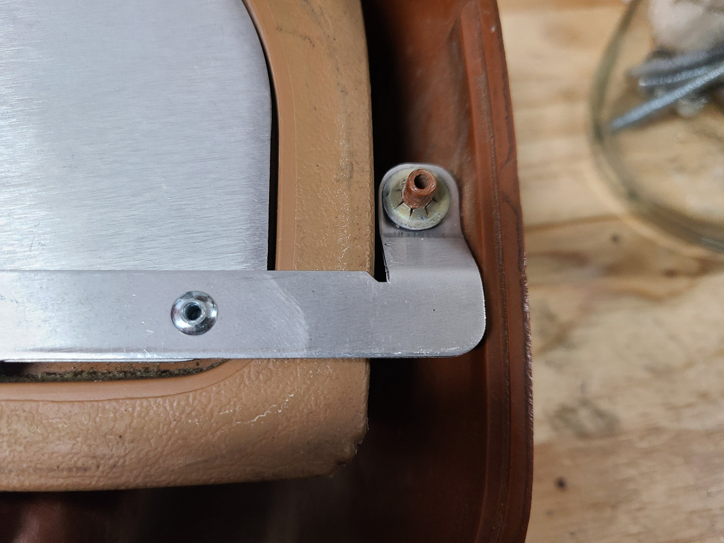 Door Pull Support Trim Brackets 4EA